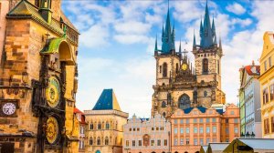 Прага, Чехия 🏰 - Пешеходная экскурсия с разрешением 4k HDR 60 кадров в секунду | #шариклайф