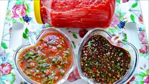 ОГОНЕК на зиму из ПОМИДОРОВ и БАКЛАЖАНОВ (два рецепта)! Простые рецепты!