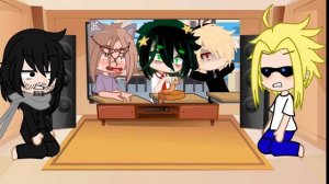 Всёмогущий и Айзава реагируют на видео из тт||meme|| ||деку||