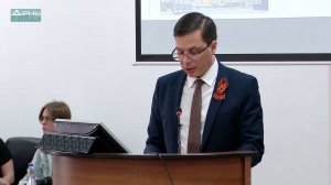 Глава города представил отчет депутатам Гордумы за 2024 год