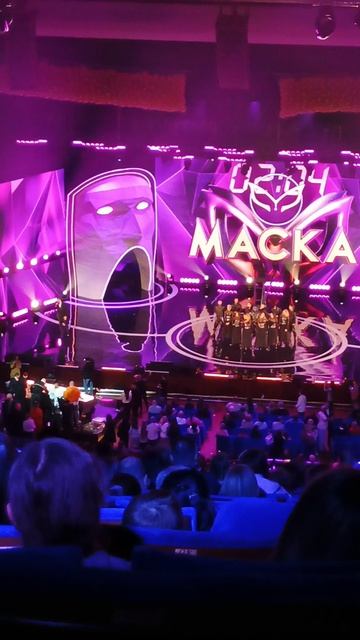 Ведущий Вячеслав Макаров. Песня Невыносимая. Шоу Маска