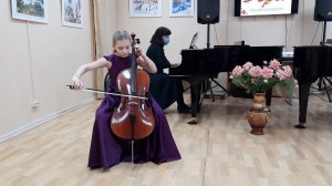 Елизавета Шевченко. П. И. Чайковский "Сентиментальный вальс". Кузнецов "Бурлеска".