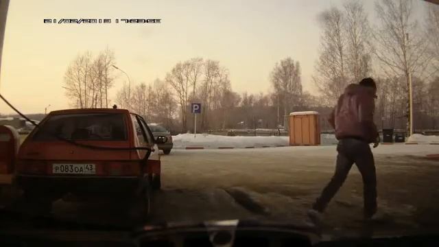 Суровый Челябинский водитель