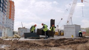 Ход строительства ЖК Оригами (Апрель 2025 г)