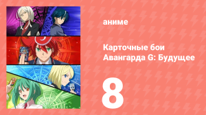 Карточные бои Авангарда G: Будущее 8 серия (аниме-сериал, 2016)