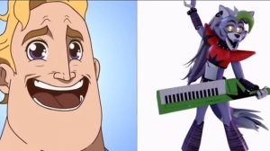 Лица радуются на Рокси | Фнаф анимация