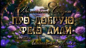Сказка про фею Лили. Тайна волшебного цветка.