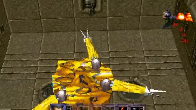 Contra VII. 17. Босс Сплющенный механизм