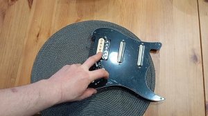 Заготовка гитары из деталей с маркетплейсов.