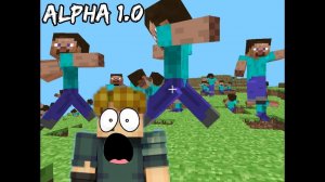 Путешествие по разным версиям Майнкрафта