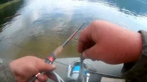 Рыбалка на заливе реки Кантегирь часть 2