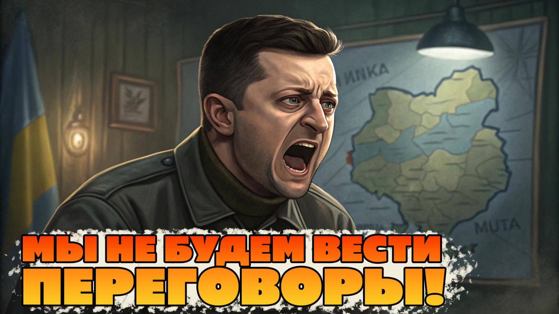 «Мы не будем вести переговоры!»: Жесткий ответ Зеленского на мирную инициативу Кремля