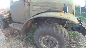 ЗиЛ 157 прочистил цапфы