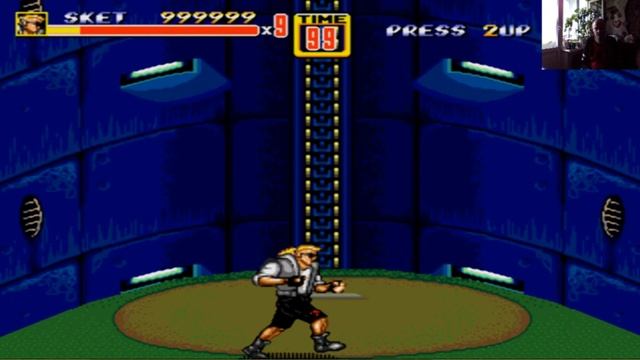 Sega Mega Drive 2 Streets Of Rage 2 Улицы Ярости 2 играю за Комикс зоне Лихое время 90х Вячеслав смотреть онлайн