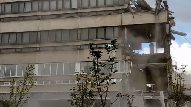 снос и разрушение завода ОАО «Реактив» the demolition and destruction of the plant  Russia