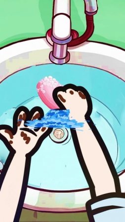 🤲Ася испачкала руки! 😮🫧🧼 #animation #kidsvideo #funny #happy #мультик #tocaboca #cartoon