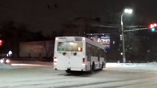 Троллейбус Троллза 5275.00 "Оптима" во Владимире!!! Маршрут №1 смотреть онлайн