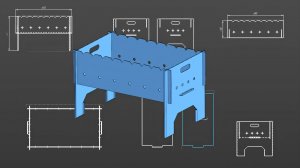 Как создать чертеж по 3д модели сборки в КОМПАС 3D Урок