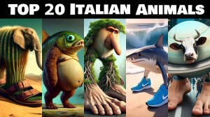 top 20 italian brainrot animals