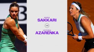 13.05.2024. Мария Саккари - Виктория Азаренко. WTA Rome. Maria Sakkari - Victoria Azarenka