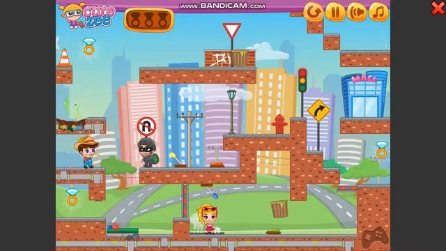 Прикольная игра "История двух сердец". Видеопрохождение, 6-10 уровни. смотреть онлайн