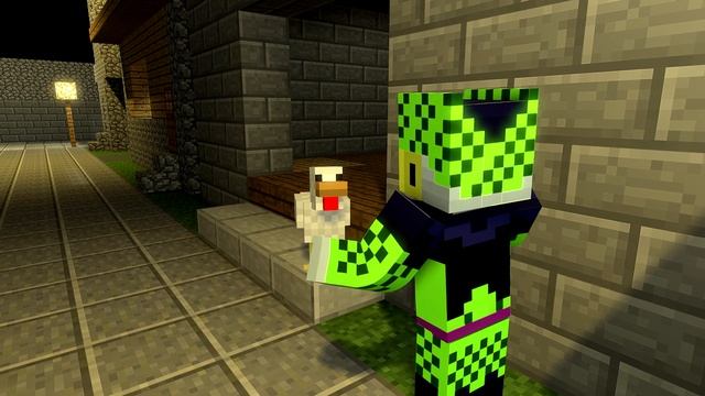 Perfect Cell Vs Minecraft Part 3 смотреть онлайн