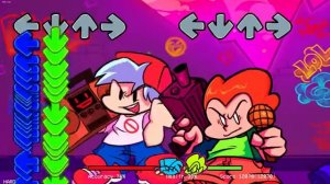 Школа Пико! брат Пико сошел сума! фнф мод