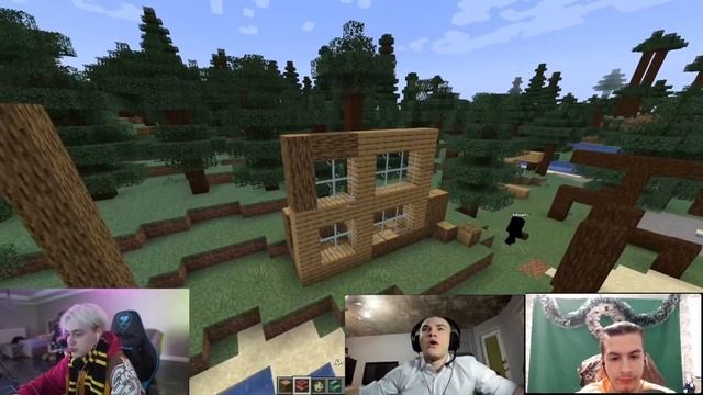 НЕКОГЛАЙ И ИВАН ЗОЛО С ДЕРЗКО ИГРАЮТ В МАЙНКРАФТ смотреть онлайн