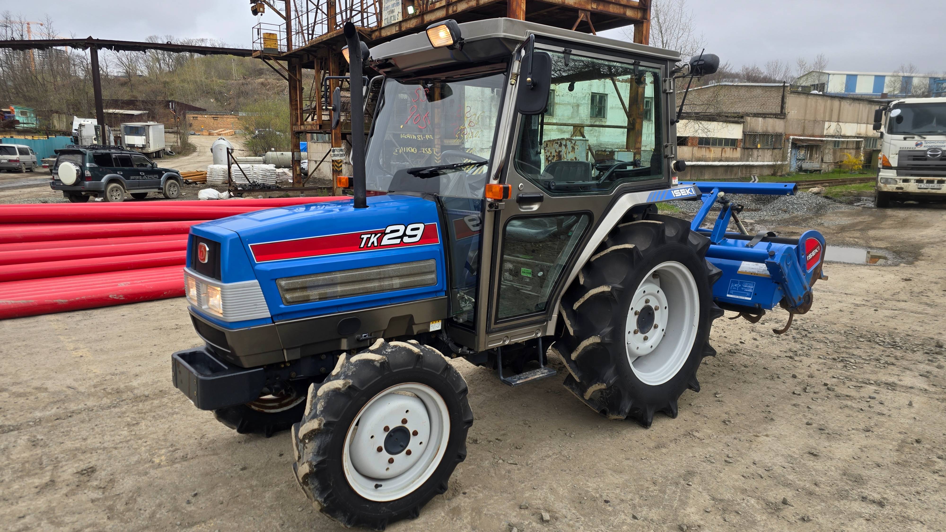 " ЭПСМ" ISEKI TK29 "ОТЛИЧНОЕ СОСТОЯНИЕ" КОНДИЦИОНЕР, АВТО ГЛУБИНА-ГОРИЗОНТ, ВО ВЛАДИВОСТОКЕ