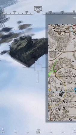 Большой дрон напугал маленького танкиста #squad #shorts