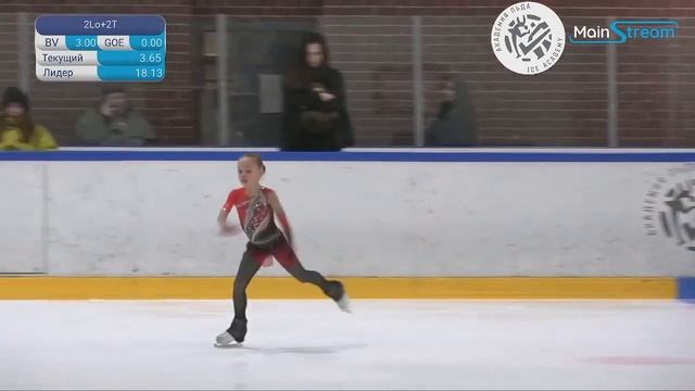 Полина Борейша 1 юн. - Весеннее первенство ЦПФ "Академия льда" 21.04.2022