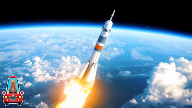 Лошадка ТВ. Паззлы космический транспорт для детей. Развивающее видео про космос для малышей.