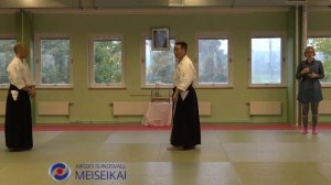 15 Aikido Ken No Tebiki Ikkyo Ura Shishiya Sensei Malmö 2017