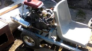 Картинг из скутера для сына