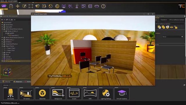 0057. create surveillance plane ( camera ) in simlab composer смотреть онлайн