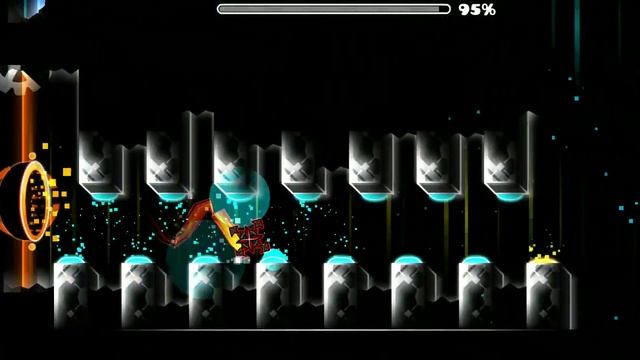 "Mirror Force" Ultra Easy Demon! GG! 100%! ФЛЮК С 12%!! {Мобилка}