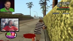 СМЕШНЫЕ МОМЕНТЫ С КУПЛИНОВЫМ #46 - Grand Theft Auto: San Andreas #4 | РЕАКЦИЯ НА DimaRon