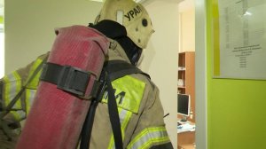 В городской поликлинике Нягани отработали действия при пожаре