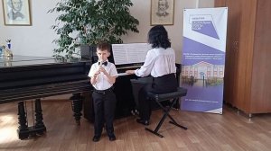 Скурту Мирон, 7 лет. Попурри на темы военных песен.