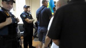 Акция протеста Дорожный контроль Украина у стенах Нацполиции Днепра