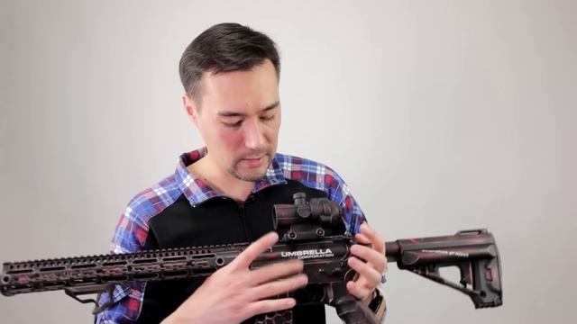 Кастом AEG от Страйкбол Спорт/Barret Custom/Defcon Coating в стиле Biohazard за 90 тыс. руб. смотреть онлайн