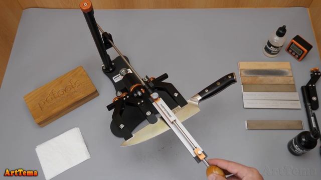 With this knife sharpener you will surprise your friends with very sharp knives - Hapstone R2 смотреть онлайн