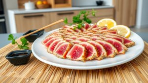 Вкус Японии у Вас дома: как приготовить Татаки из Тунца, который сразит наповал!