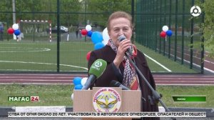 В ИнгГУ открыли новое мини-футбольное поле