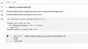 37. Making Our Demo Publicly Accessible - Part 4 Making a Requirements File - Zero - 1920x1080 872K