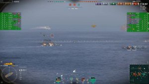 Эсминец Зоркий 222К Урона! World of Warships