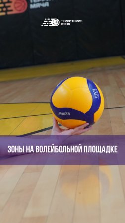 Зоны волейбольной площадки 🏐
