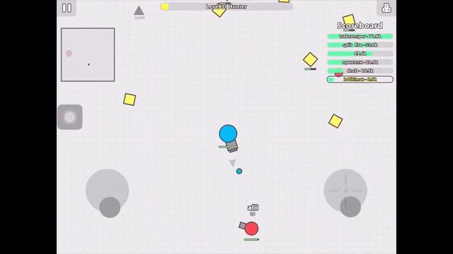 Танк крушитель в Diep.io-Crusher Tank in diep.io/// смотреть онлайн