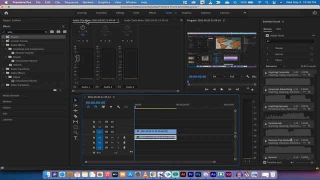 How to Reduce Volume - Premiere Pro CC 2021 смотреть онлайн