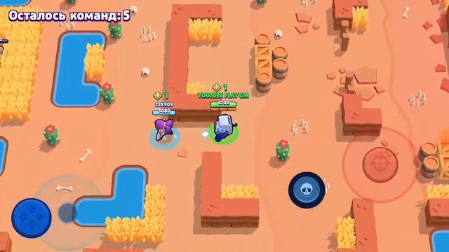 YOUTUBE PLAY GAME BRAWL STARS ч6(8-бит перс)